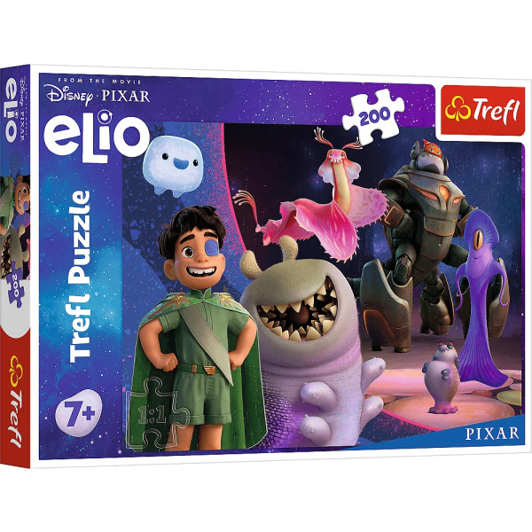 Фото - Пазлы (8+) Trefl 200 Disney Stitch The Movie Элио в далекой галактике (5900511133325)