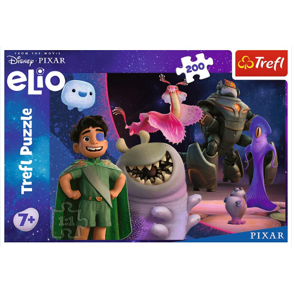 Фото - Пазлы (8+) Trefl 200 Disney Stitch The Movie Элио в далекой галактике (5900511133325)