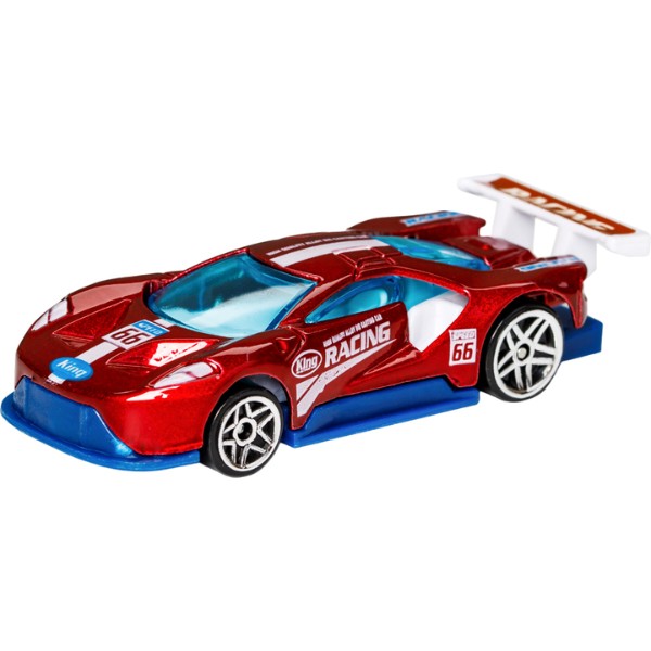 Фото - Колекційна машинка 1:64 RevRace червоний (89857)