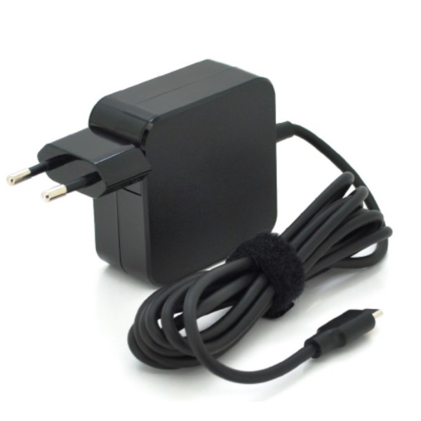 Фото - Зарядний пристрій для ноутбука Merlion Asus 65W USB Type-C + каб.живл. (LAS65/Type-C/28337)
