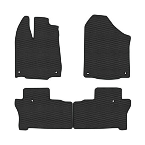 Фото - EVA коврики в салон авто EVAtech для Pilot Elite 8 seats Honda 2015-2022 3 поколение SUV USA HA13337PVC4TL6RBB