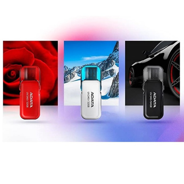 Фото - Флеш USB ADATA UV240 32GB USB 2.0 White (AUV240-32G-RWH)