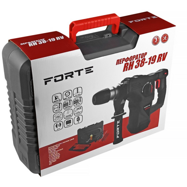 Фото - Перфоратор Forte RH 38-19 RV