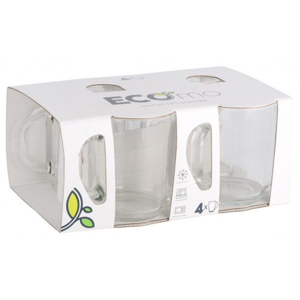 Фото - Набор чашек Ecomo Green Tea 4 шт. 200 мл (1335-07у)