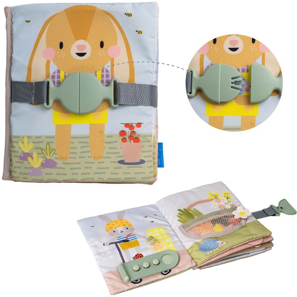 Фото - Книжка-іграшка Taf Toys Садок у місті - БІЗИБУК ЗАЙЧОНКА (13355)