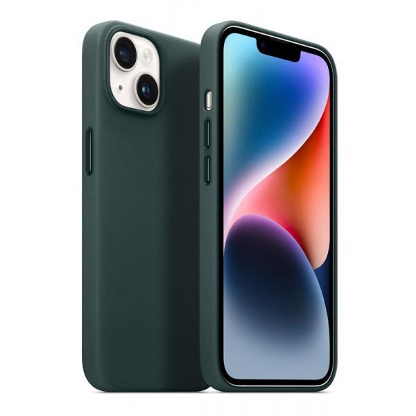 Фото - Чохол для смартфону Armorstandart Fake Leather for Apple iPhone 14 Shirt Green (ARM64393)