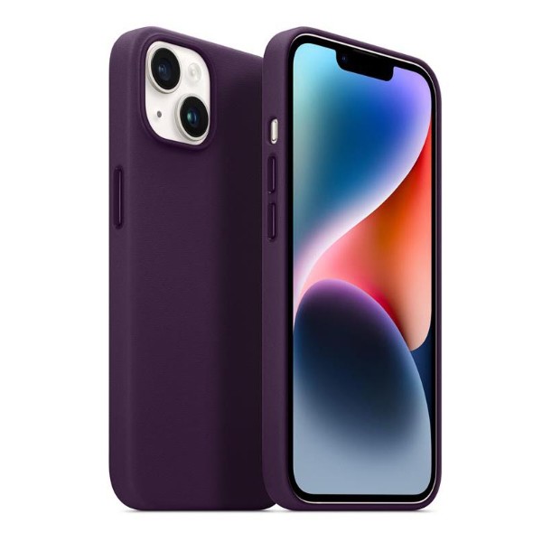 Фото - Чехол для смартфона Armorstandart Fake Leather for Apple iPhone 14 Plus Dark Cherry (ARM64395)