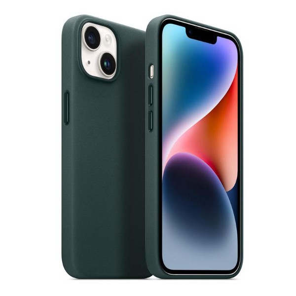 Фото - Чехол для смартфона Armorstandart Fake Leather for Apple iPhone 14 Plus Shirt Green (ARM64396)
