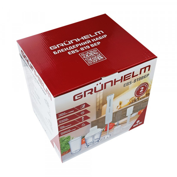 Фото - Блендер погружной Grunhelm EBS-819BEP