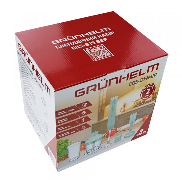 Фото - Блендер погружной Grunhelm EBS-819MIP