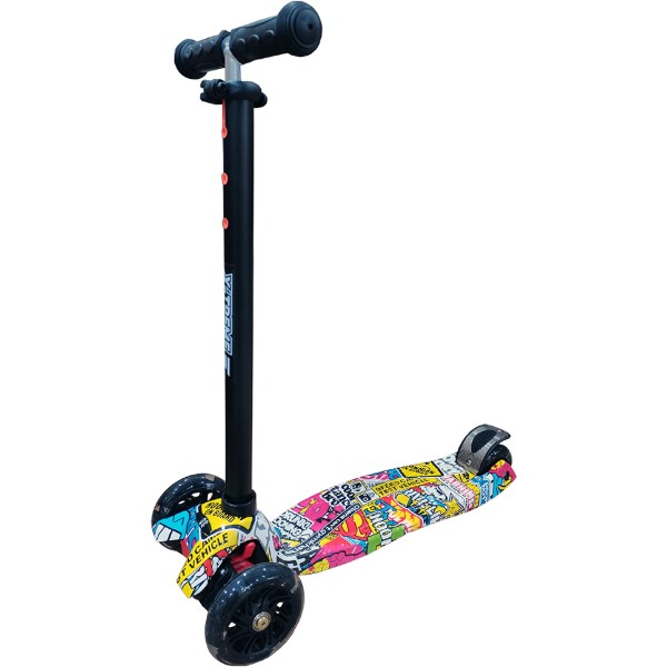 Фото - Триколісний самокат X-Treme KS-209W Black Фото - Триколісний самокат X-Treme KS-209W Black