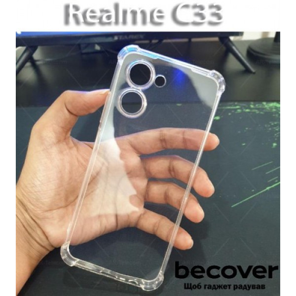 Фото - Чехол для смартфона BeCover Anti-Shock for Realme C33 Clear (708922)