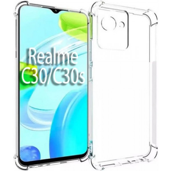 Фото - Чохол для смартфону BeCover Anti-Shock for Realme C30/C30s Clear (708925)