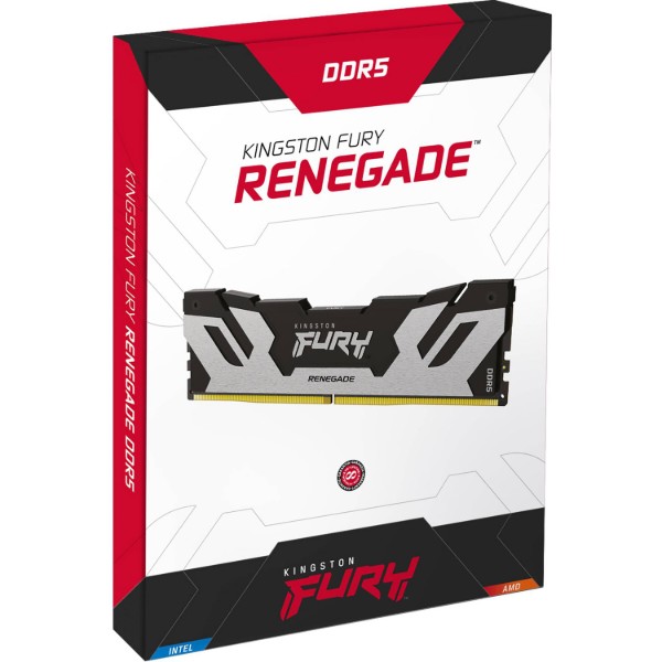 Фото - Пам'ять DDR Kingston Fury Renegade Silver DDR5 2x16GB/7200 (KF572C38RSK2-32)