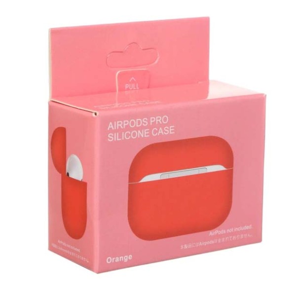 Фото - Чохол для навушників Armorstandart Ultrathin Silicone Case for Apple AirPods Pro Orange (ARM55959)