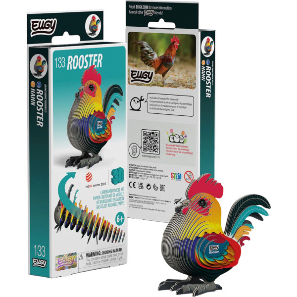 Фото - 3D пазлы EUGY Зоопарк: Петух (XEG-133)