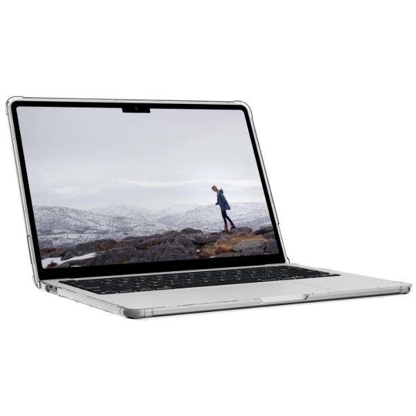 Фото - Чохол-накладка для ноутбука UAG for Apple MacBook Pro 13" (2020-2022) Lucent, Ice/Black (134006114340)