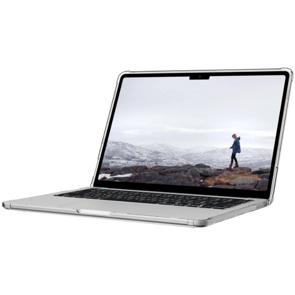 Фото - Чохол-накладка для ноутбука UAG for Apple MacBook Pro 13" (2020-2022) Lucent, Ice/Black (134006114340)