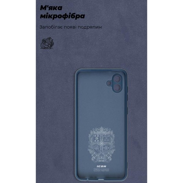 Фото - Чехол для смартфона Armorstandart Icon for Samsung Galaxy A04 SM-A045 Camera cover Dark Blue (ARM66077)