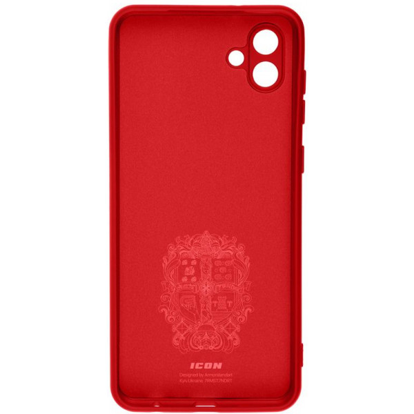 Фото - Чохол для смартфону Armorstandart Icon for Samsung Galaxy A04 SM-A045 Camera cover Red (ARM63907)