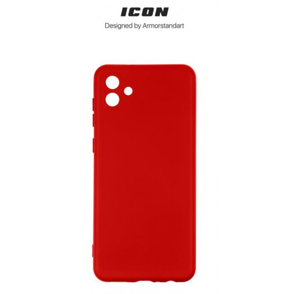 Фото - Чохол для смартфону Armorstandart Icon for Samsung Galaxy A04 SM-A045 Camera cover Red (ARM63907)