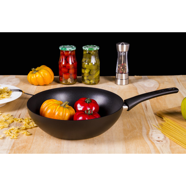 Фото - Сковорода ВОК Tefal C6941902 Chefs 28 см Вок