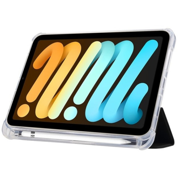 Фото - Чохол для планшету BeCover Soft TPU з кріпленням Apple Pencil for Apple iPad Mini 7 2024 Black (712437)