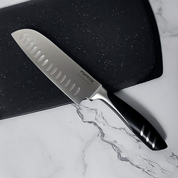 Фото - Ніж сантоку Pepper Tadami 17.5 см (PR-4007-6)