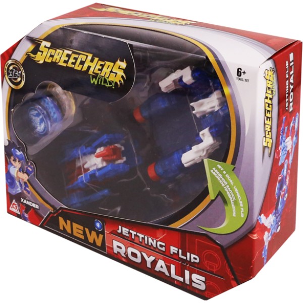 Фото - Машинка-трансформер Screechers Wild! S2 L2 - Роялис (EU684301)