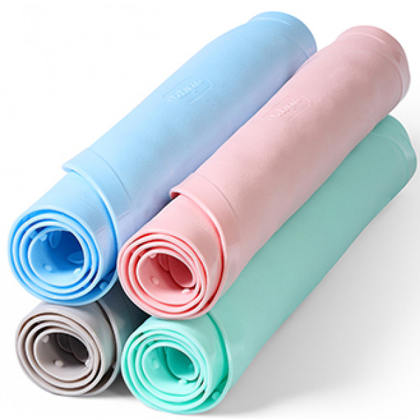 Фото - Килимок в дитячу ванночку BabyOno протиковзний рожевий 55 см х 35 см (1345/08)