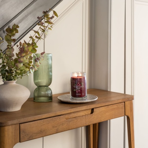 Фото - Свічка скло Yankee Candle Large Black Cherry (1701380E)