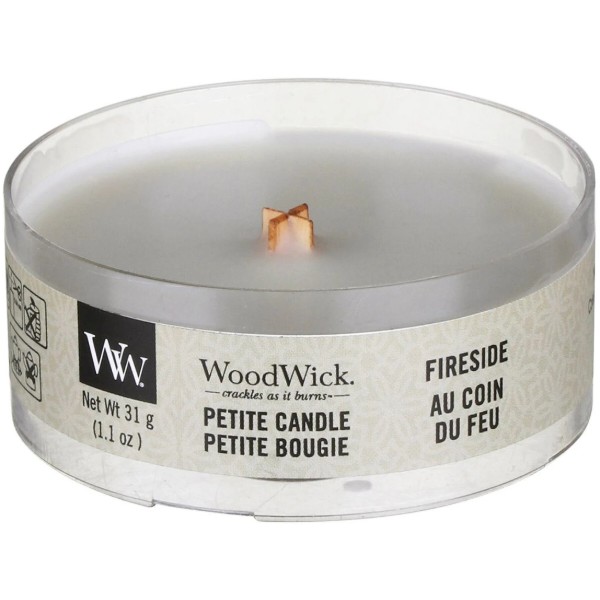 Фото - Свеча стеклянная Woodwick Petite Fireside 31 г (66106E)