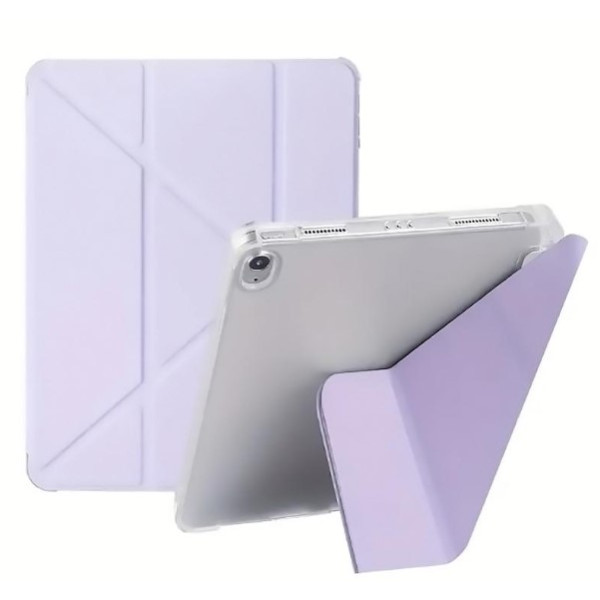 Фото - Чохол для планшета BeCover Ultra Slim Origami Transparent з кріпленням Apple iPad 10.9" (2022/2024)/iPad (А16) 2025 11" Purple (712941)