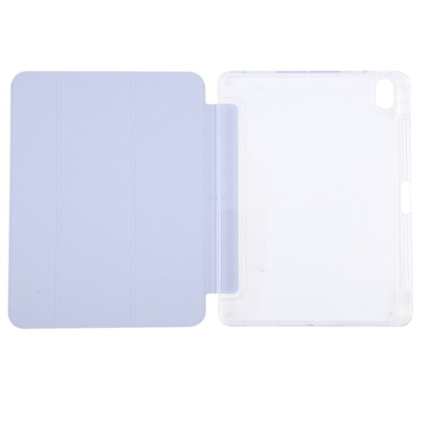Фото - Чохол для планшета BeCover Ultra Slim Origami Transparent з кріпленням Apple iPad 10.9" (2022/2024)/iPad (А16) 2025 11" Purple (712941)