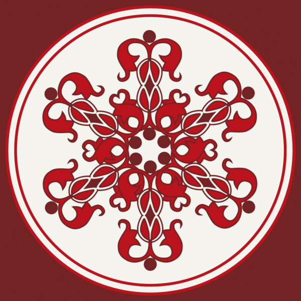 Фото - Картина по номерам ArtCraft Круглый орнамент 30х30 см (13043-AC)