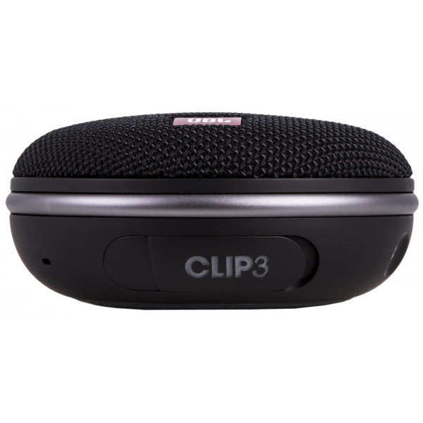Фото - Портативная акустика JBL Clip 3 Black (JBLCLIP3BLK)