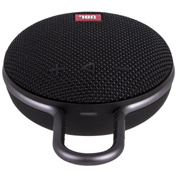 Фото - Портативная акустика JBL Clip 3 Black (JBLCLIP3BLK)