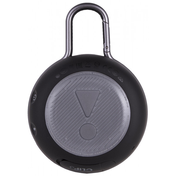 Фото - Портативная акустика JBL Clip 3 Black (JBLCLIP3BLK)