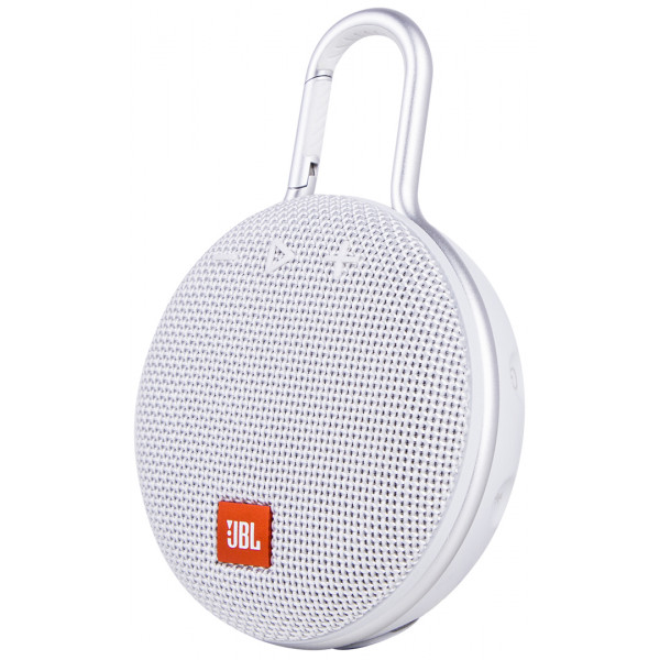 Фото - Портативная акустика JBL Clip 3 White (JBLCLIP3WHT)