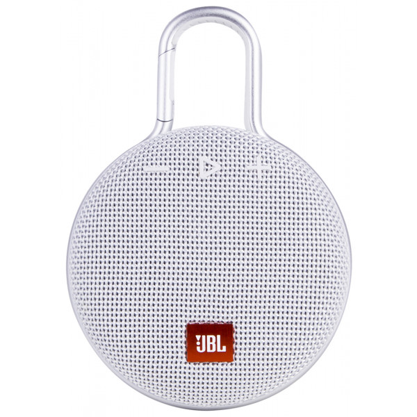 Фото - Портативная акустика JBL Clip 3 White (JBLCLIP3WHT)
