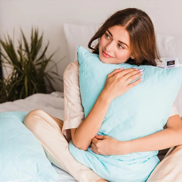 Фото - Подушка стандартна MirSon 1196 Valentino Тенсель (Modal) 60х60 см (2200001516441)