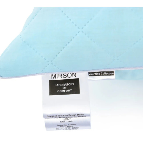 Фото - Подушка стандартна MirSon 1196 Valentino Тенсель (Modal) 60х60 см (2200001516441)