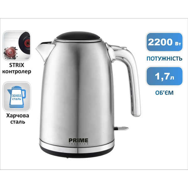 Фото - Электрический чайник Prime Technics PKX 1785 X