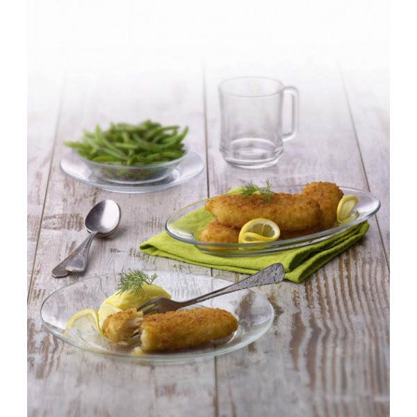 Фото - Тарілка десертна Duralex Lys 19 см (3008AF06)