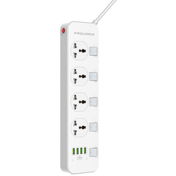 Фото - Сетевой фильтр ProLogix Premium 4р 2m (PR-SC4408W) Фото - Сетевой фильтр ProLogix Premium 4р 2m (PR-SC4408W)