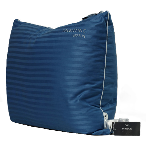 Фото - Подушка стандартна MirSon бавовняна 1294 Valentino Hand Made Висока 50х70 см (2200001538139)