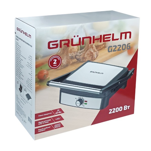 Фото - Гриль-барбекю электрический Grunhelm G2206