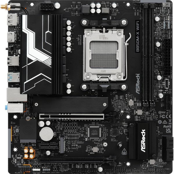 Фото - Материнська плата ASRock sAM5 AMD B850 (B850M-X WIFI R2.0)