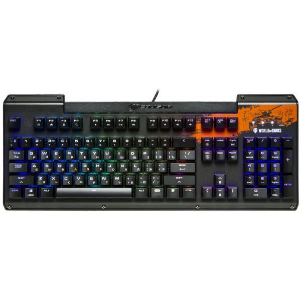 Фото - Клавіатура дротова ігрова Cougar Ultimus RGB World of Tanks