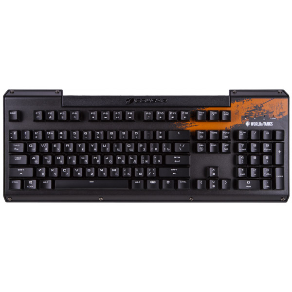 Фото - Клавіатура дротова ігрова Cougar Ultimus RGB World of Tanks